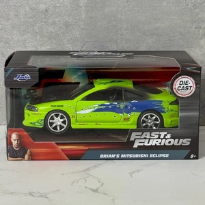 Fast & Furious Brian's Mitsubishi Eclipse 1:32 Jada Toys - Foto 1 di 1
