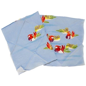 De Colección Patos Japoneses Furoshiki Madera Azul Rayón Tango Chirimen Obento: 66X62 cm - Imagen 1 de 4