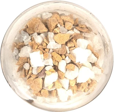 Clayre & Eef 65021 Türknopf Weiß, Grau, Rosa Ø 4x4 cm - Bild 1 von 2