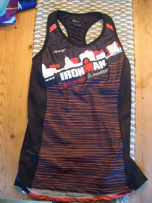 Zoot Women's Ironman Wisconsin Cycling T-Back Jersey w/Back Pockets Size: XL - Image 1 of 4