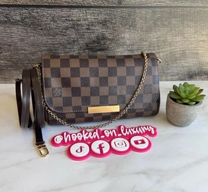 Auténtico bolso bandolera Louis Vuitton favorito PM Damier Level  - Imagen 1 de 23