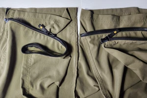 Ersatzhosenbeine BSA, Zip-Off Beine, mit Stiefelreißverschluss Switchback Hose gebraucht - Bild 1 von 6