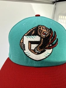Gorra de baloncesto New Era 9Fifty Memphis Grizzlies roja y verde azulada; gorra Vancouver Bear - Imagen 1 de 23
