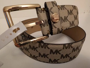 Michael Kors ladies Belt Size M. mongram Michael kors logo - Picture 1 of 13