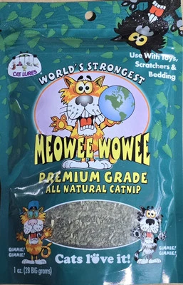 Hierba orgánica Meowee Wowee más fuerte del mundo - ¡3 veces más grande! (1 oz / 28 g) Foto 1 de 2