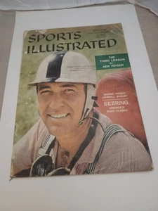 Sports Illustrated Magazine March 25, 1957 Carroll Shelby No Label - Picture 1 of 3
