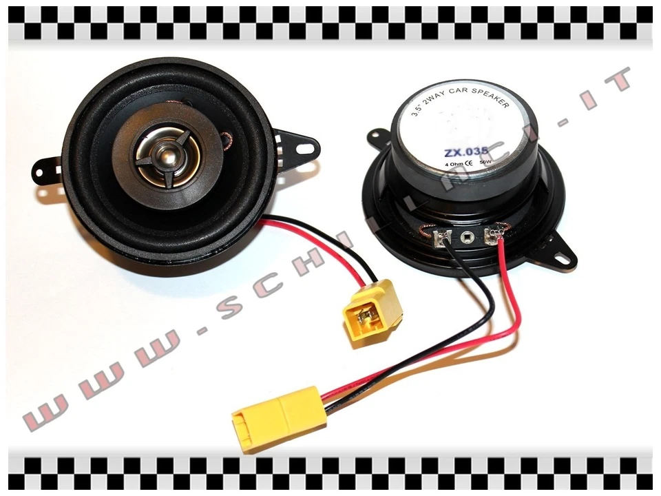 Casse per FIAT PUNTO 1 prima serie anteriori avanti 8,7 cm 2 vie COPPIA - Image 1 of 1