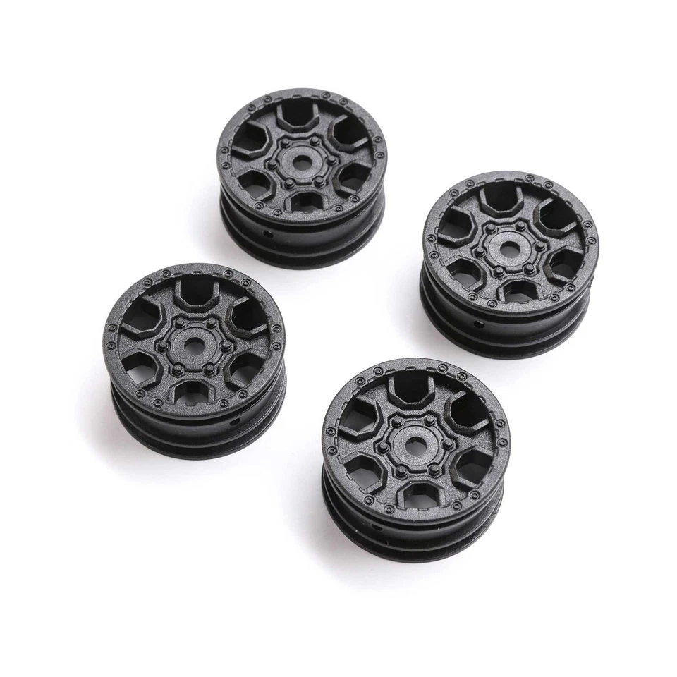 NEW Axial 1.0 Ford Bronco Black Wheel (4) SCX24 - Image 1 of 1