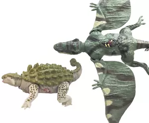 Jurassic World Ankylosaurus & Dimorphodon Spielzeug Actionfiguren Hasbro 2015 - Bild 1 von 3