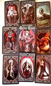 Anne Stokes Gothic Tarot Deck by Lo Scarabeo (English) Cards Book VGC - Picture 1 of 4