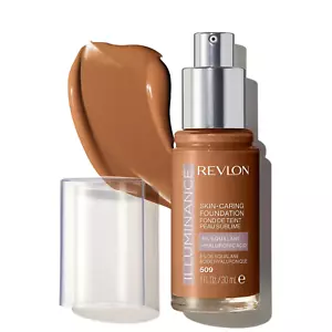 Revlon Illuminance Skin-Caring Liquid Foundation, Hyaluronic Acid, Hydrating 509 - Picture 1 of 11