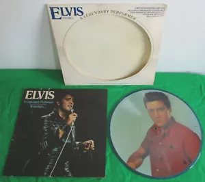 Elvis Presley Picture Disc Vinyl LP Record Album Legendary Performer Volume 3 - Imagen 1 de 12