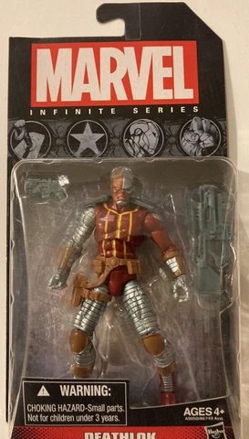 Marvel Infinite Universe DEATHLOK Hasbro 3.75" 2014 Action Figure New Light Bend Cover