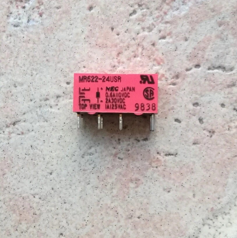 MR622-24USR MR622-24SR Signal Relay 1A 125VAC 8 Pins x 10pcs - Image 1 of 1