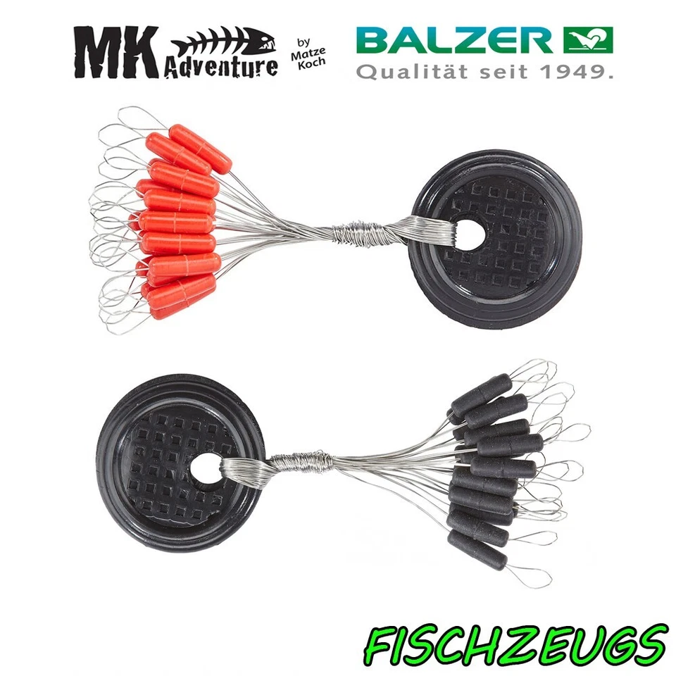 Balzer Matze Koch Schnurstopper Lang EXTRA STARK Gummistopper Schnurstopper 18st