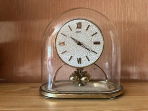 Kundo Mechanisch Drehpendeluhr 400 Tage Uhr Messing Glas Defekt - Bild 1 von 5