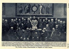 Members of the First Chamber of the Baden State Parliament Prince Maximilian v. Baden 1908