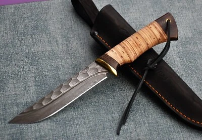 Nazarov Knives Russland DamastStahl Outdoor Jagd Messer Овод 2 Handarbeit HRC62 - Bild 1 von 4