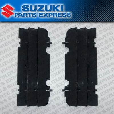 NUEVO 2006-2008 SUZUKI RM250 RM 250 OEM PERSIANAS RADIADOR PAR 17831-37F00 Foto 1 de 4