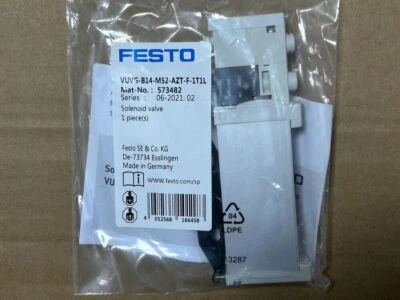  NEW IN BOX FESTO solenoid valve VUVG-B14-M52-AZT-F-1T1L 573482 - Image 1 of 3