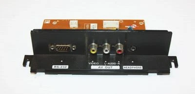 MONTAJE DE ENTRADA LATERAL AV #782-32FB18-400A-INSIGNIA NS-32LCD 32" LCD TV TV Foto 1 de 2