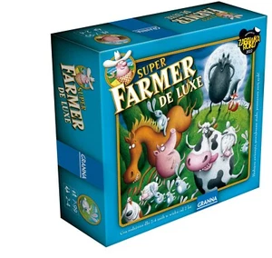 SUPERFARMER DELUXE Wersja jubileuszowa Plastikowe figurki psów Super Farmer Gra - Picture 1 of 6