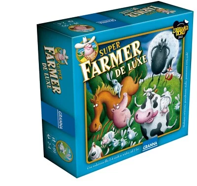 SUPERFARMER DELUXE Wersja jubileuszowa Plastikowe figurki psów Super Farmer Gra - Image 1 of 4