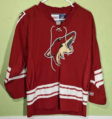 Youth CCM Arizona Coyotes Hockey Jersey  L - XL Maroon Cover