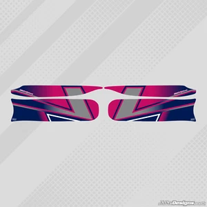 KIT DE PEGATINAS DE VAINA LATERAL ESTILO KOSMIC 2015 M4 - KARTING - JakeDesigns - Imagen 1 de 1