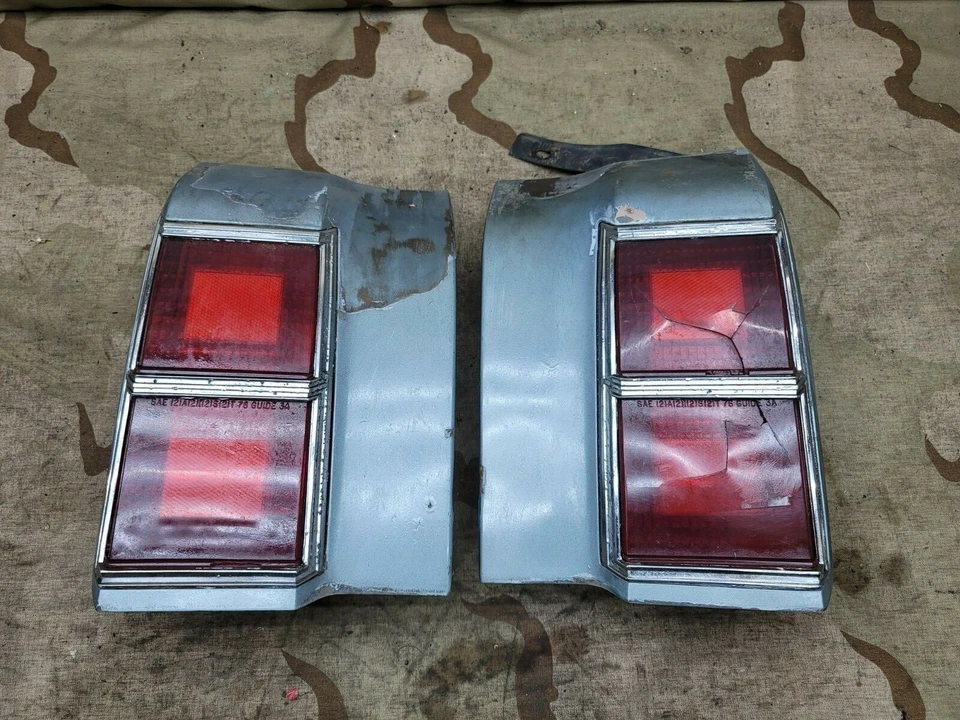 76 77 Oldsmobile 442 1976 1977 luz trasera bisel extensión derecha izquierda OEM Olds  Foto 1 de 4