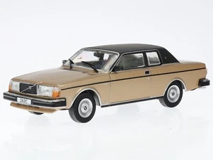 Volvo 262C beigemetallic roof black diecast modelcar in showcase Atlas 1:43 - Picture 1 of 4