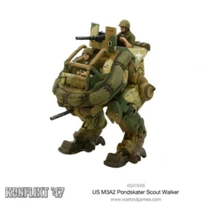 US M3A2 Pondskater Scout Walker *Bolt Azione/Conflitto '47* Warlord Games - Foto 1 di 1