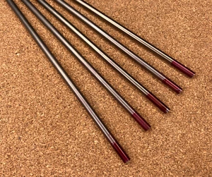 4mm x 150mm Red Tungsten 2% Th Thoriated DC Tig Welding Electrode - Picture 1 of 1