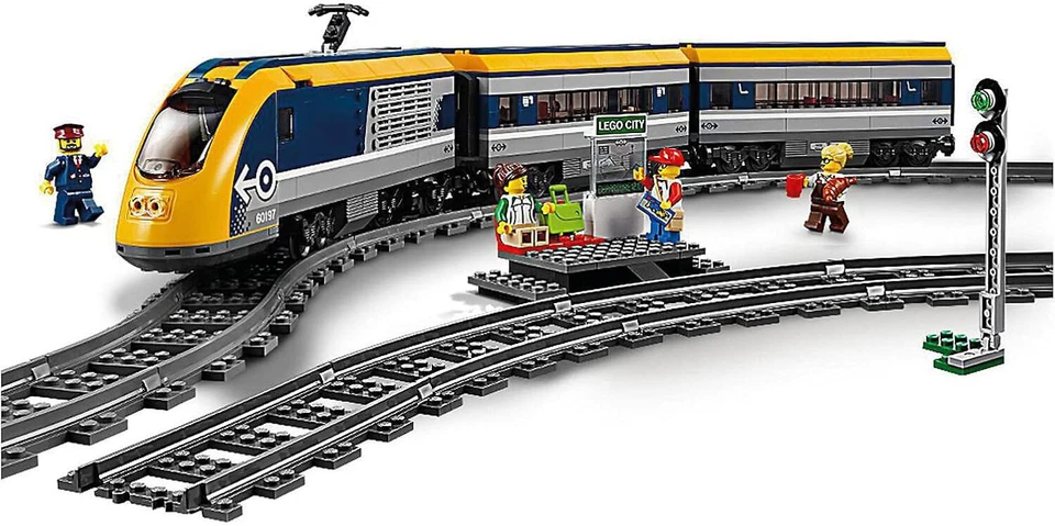 LEGO City 60197: Passenger Train RC Bluetooth Motor-NEW in Damaged Box - Image 1 of 3