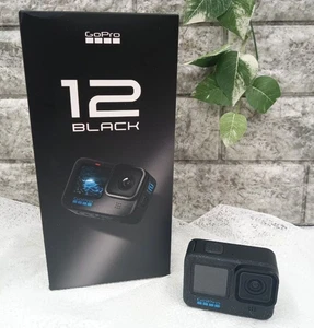 GoPro Hero 12 Good condition Black action camera Working Wearable camera Jp - Picture 1 of 8
