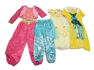 Disney Princess Dress Up Lot Of 5 Girls Size 5-8 Alice, Belle, & Jasmine - Image 1 of 4