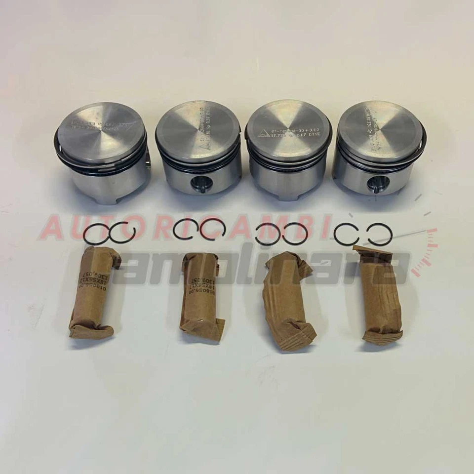 Kit Pistoni Autobianchi A112 ABARTH 67,60 ( 67,2 + 0,40 ) Lancia fasce Goetze - Immagine 1 di 1