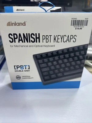 Inland Spanish French German PBT Keycaps for Mechanical and Optical Keyboard NEW - Image 1 of 4