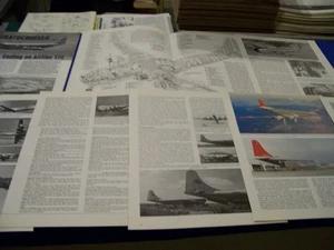 BOEING 377 "ENDING AN AIRLINE ERA"..HISTORY/PHOTOS/2-PAGE CUTAWAY/SPECS (297PP) - Picture 1 of 7