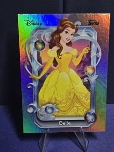 2025 Topps Disney Wonder Cartoon Princess Belle #155 Beauty And The Beast🔥💎 - Picture 1 of 4