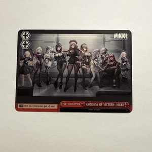 NYCC 2025 Nikke Goddess Of Victory Official Card Game Promo Weiss Shwarz - Picture 1 of 2