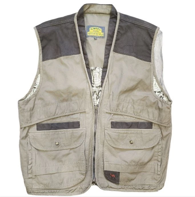 Camel Trophy Adventure Wear Vest Camping Hiking Fishing Safari Shirt Size XL - image 1 of 4