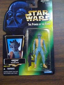 Star Wars Power of the Force Greedo  NEW Free Ship - Picture 1 of 1