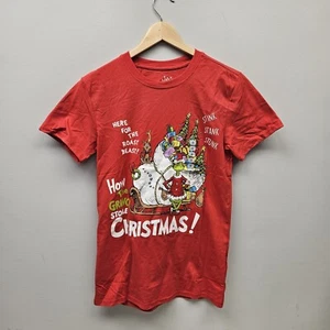 Unisex How The Grinch Stole Christmas T-Shirt 'Red' / Dr. Seuss / Size Small NWT - Picture 1 of 6
