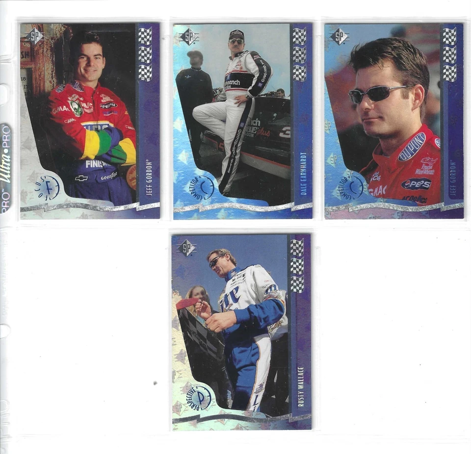 *1997 SP TRIPLE FLAG #3 Dale Earnhardt Sr.--Very Scarce--ONE CARD ONLY!* - Image 1 of 1