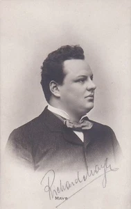 RICHARD MAYR opera bass signed youthful photo in heavy pencil - Picture 1 of 1