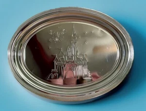 Faux Silber WDW Walt Disney World Schloss großes Tablett Platte Teller Resort selten - Bild 1 von 6