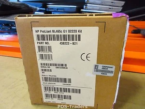 HP 438222-B21 AMD Opteron 2220 2.8GHz Dual Core CPU + Heatsink KIT - NEW NEU - Afbeelding 1 van 6