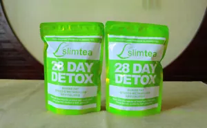 28days Pure Natural Detox Tea Flat Tummy Slim Weight Loss Tea - Imagen 1 de 8