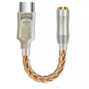 Typ C bis 3,5mm Kopfhörer verstärker Audio Decoder Für Handy/PC - Bild 1 von 10